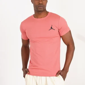 T-Shirt Sportif Rose Dynamique