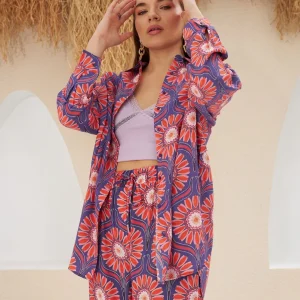 Kimono Floral Rétro