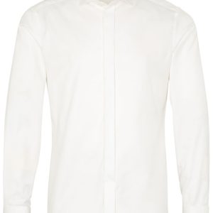 Chemise Manches Longues Ville Slim Mousquetaires Ivoire (c) Divers