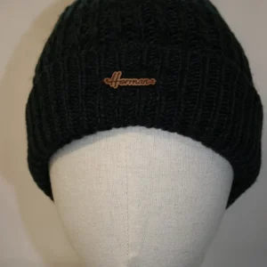 Accessoire Bonnet Bicolore Bleu Fonce