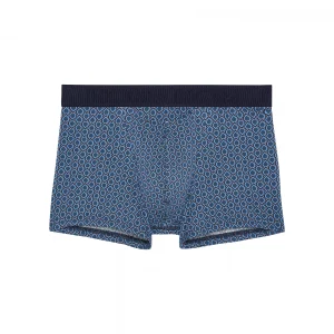 Accessoire Shorty Imprime Art Deco Bleu Moyen