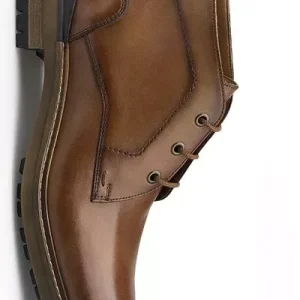 Accessoire Chaussures Mid Cuir Beige Moyen