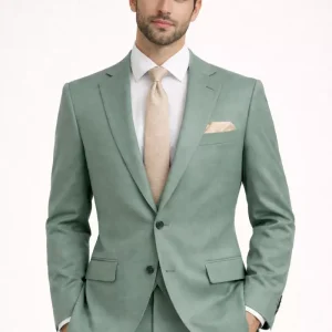 Costume 2 Pieces Serge Verte Actu Zen Vert Fonce