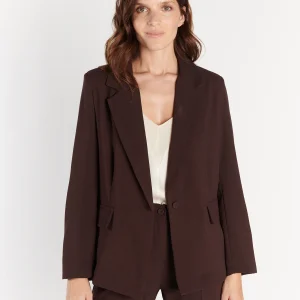 BLAZER AMPLE CÉSAR CHOCO
