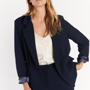 BLAZER AMPLE CÉSAR MARINE