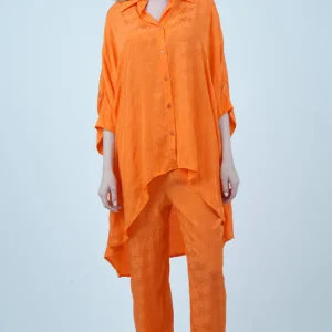 Ensemble Tunique et Pantalon Fendi-Orange