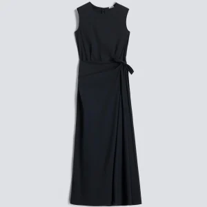 ABITO IN POPELINE DI COTONE NYLON STRETCH - NAVY