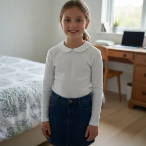 Sous-pull blanc | Fillette