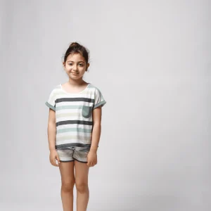 Ensemble Fillette - Lime