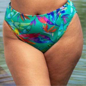 Bas de maillot de bain taille haute Toyama Tides