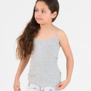 Débardeur Bretelle | Fillette Gris